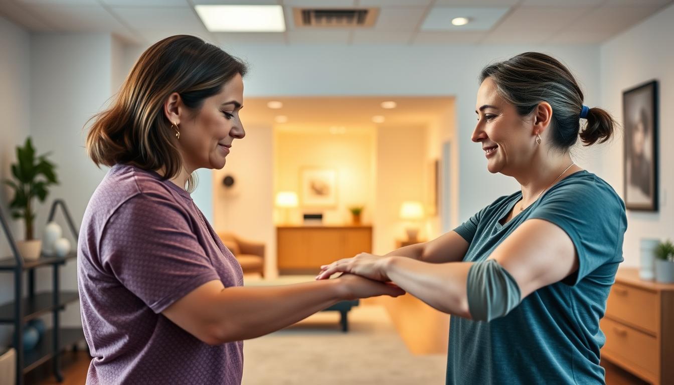 personalized physical therapy session